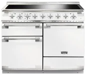 Kuchenki elektryczne - Kuchnia z płytą indukcyjną FALCON Elise 110 Biały szczotkowany nikiel - miniaturka - grafika 1