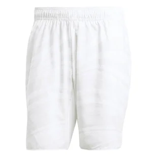 Spodenki męskie adidas Club Graphic Short White/Grey L - Spodenki męskie - miniaturka - grafika 1