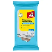 Ściereczki, gąbki, czyściki - Jan Niezbędny, ściereczki nasączane, antybakteryjne, 40 sztuk - miniaturka - grafika 1