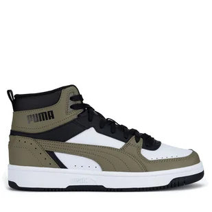 Sneakersy Puma REBOUND-JOY-JR 37468715 Khaki - Buty dla chłopców - miniaturka - grafika 1