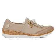 Sneakersy damskie - Sneakers Rieker N42F1-60 - miniaturka - grafika 1