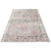 Dywany - Szaro Kolorowy Dywan Prostokątny Retro D2-K79 - miniaturka - grafika 1