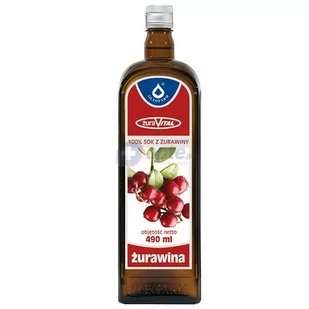 Sok z żurawiny 490ml - Zioła - miniaturka - grafika 1