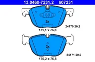 Klocki hamulcowe - Klocki Hamulcowe Bmw Przód E70/E71 X5/X6 08- 13.0460-7231.2 - miniaturka - grafika 1