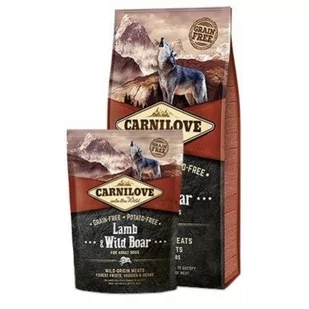 Brit Carnilove Lamb&Wild Boar Adult 1,5 kg - Sucha karma dla psów - miniaturka - grafika 1