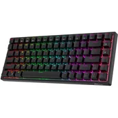 Klawiatury - Klawiatura mechaniczna Royal Kludge RK84 RGB, Brown switch (czarna) - miniaturka - grafika 1