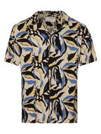 Koszule męskie - Selected - Koszula męska SLHReg Casper, beżowy|niebieski - miniaturka - grafika 1