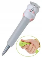 Cienkopisy - długopisy CHOMIK cienkopisy GNIOTEK z chomikiem antystresowy squishy mochi - miniaturka - grafika 1