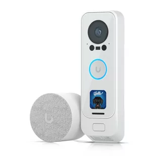 Zestaw wideodomofon, UBIQUITI, UVC-G4 Doorbell Pro PoE Kit, biały - Wideodomofony - miniaturka - grafika 1