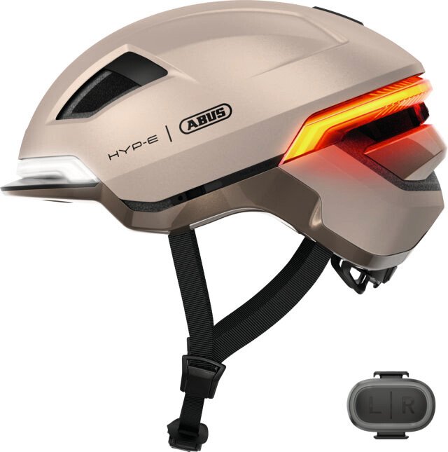 Kask rowerowy Abus Hyp-E Champagne Gold M