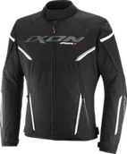 Odzież motocyklowa - Kurtka Motocyklowa Ixon Striker 2 Czarny/Złamany BiałyS - miniaturka - grafika 1