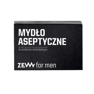 Zew For Men Zew For Men Mydło Aseptyczne Mydło ze srebrem koloidalnym 85 ml - Kosmetyki do pielęgnacji ciała męskie - miniaturka - grafika 1