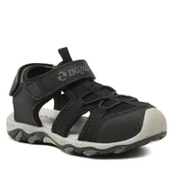 Buty dla chłopców - Sandały ZigZag Fipa Kids Closed Toe Sandal Z232270 Czarny - miniaturka - grafika 1