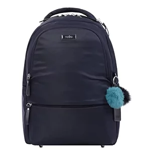 TOTTO, Plecak damski na laptopa 14 fioletowo-Adelaide 2 Unisex dla dorosłych, jeden rozmiar, niebieski - Torby na laptopy - miniaturka - grafika 1