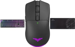 Klawiatura PREYON Klawiatura PREYON SILENT CLAW Brown + Mysz PREYON Owl Wireless + Podkładka PREYON Falcon Speed XL - Myszki - miniaturka - grafika 1