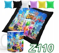 Gadżety dla niej i dla niego - ZESTAW KUBEK +POSZEWKA Z NADRUKIEM PREZENT GRY STUMPLE GUYS +IMIĘ - miniaturka - grafika 1