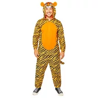 Sukienki - amscan Amscan 9908779 letnia impreza hawajska sukienka różowa sz 12-14 tygrys Halloween kostium jednoczęściowy rozmiar plus, pomarańczowy 9908779 - miniaturka - grafika 1
