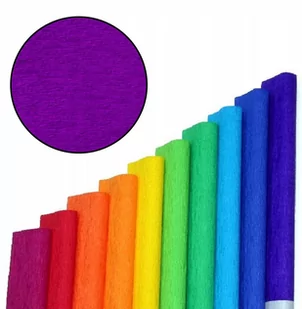 Bibuła Marszczona Purpurowa Nr. 13 50cm 2M Tymos - Dekoratorstwo - miniaturka - grafika 1