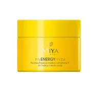 Kosmetyki do pielęgnacji twarzy męskie - Miya myENERGYmask, rozświetlająca maska do twarzy z witaminą C, 50ml - miniaturka - grafika 1