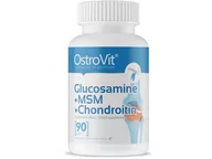 Ochrona stawów - OstroVit Glucosamine + MSM + Chondroitin 90 tabs - miniaturka - grafika 1