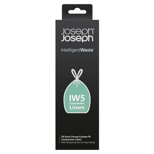 Joseph Joseph iw5 worków na śmieci 20 L, plastik, czarna, 7,8 x 7,8 x 22 cm, 20-jednostek 30028 - Worki na śmieci - miniaturka - grafika 1
