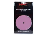 Akcesoria do urządzeń ogrodniczych - NAC Tarcza D100-F do ostrzałki elektrycznej 100mm TARCZA DO OSTRZAŁKI FY220S - miniaturka - grafika 1