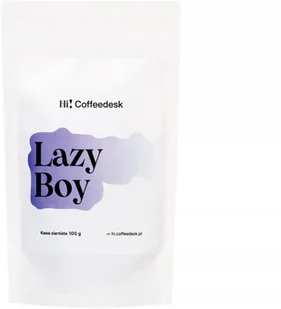 Hi! Coffeedesk - Lazy Boy Decaf Kawa bezkofeinowa Omniroast 100g - Kawa - miniaturka - grafika 1