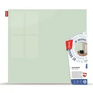 Tablice i flipcharty - MEMOBOARDS Tablica szklana magnetyczna 45x45 cm biała /SZM45x45/B/ DK250-10 - miniaturka - grafika 1
