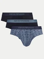 Majtki damskie - Emporio Armani Underwear Komplet 3 par slipów 111624 4F722 75536 Granatowy - miniaturka - grafika 1