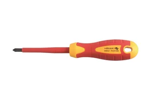 GTV Hogert Wkrętak Pozidriv PZ2 izolowany 100mm, 1000V, stal S2, HT1S944 HT1S944 - Śrubokręty - miniaturka - grafika 2