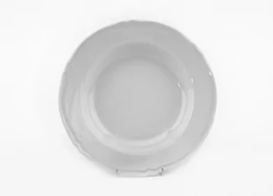 Talerz głęboki 23,5cm Castel White - Talerze - miniaturka - grafika 1