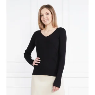 Joop! Sweter | Regular Fit - Swetry damskie - miniaturka - grafika 1