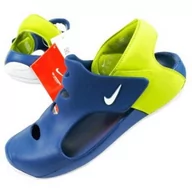 Buty dla dziewczynek - Sandały Nike Sunray Protect Jr DH9465-402 niebieskie - miniaturka - grafika 1