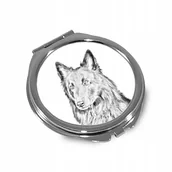 Lusterka do makijażu - Owczarek belgijski, Malinois Lusterko kieszonkowe - miniaturka - grafika 1