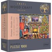 Puzzle - Trefl, 1000 Puzzle drewniane - Przy kominku 20171 - miniaturka - grafika 1