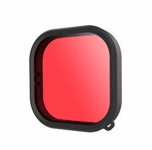 GOPRO Telesin Filtr Podwodny Czerwony Red Telesin Do Hero 9 Black SB6536 - Akcesoria do kamer sportowych - miniaturka - grafika 1