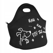 Torebki damskie - 76494 Neoprenowa torba na lunch śniadanie Kitty Love Psytul AMBITION - miniaturka - grafika 1
