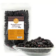 Owoce świeże i suszone - PORZECZKI CZARNE LIOFILIZOWANE CAŁE OWOCE GLOBAL FOOD 100G - miniaturka - grafika 1