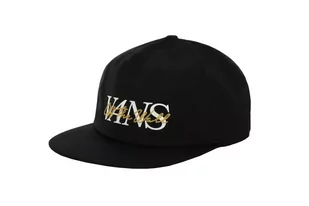 Vans On The Vans Shallow Cap VN0A4TQ2BLK, Męskie, czapka z daszkiem, Czarny - Czapki męskie - miniaturka - grafika 1