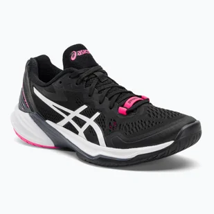 Buty do siatkówki damskie ASICS Sky Elite FF 2 black/white - Buty sportowe damskie - miniaturka - grafika 1