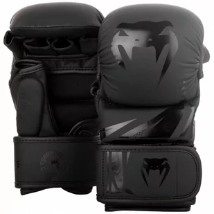Venum Rękawice Mma Challenger 3.0 Sparingowe Black-Black - Rękawice bokserskie - miniaturka - grafika 1