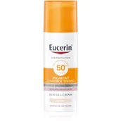 Kremy do twarzy - Eucerin, Pigment Control Tinted Light SPF50 Light, Krem koloryzujący do twarzy, 50ml - miniaturka - grafika 1