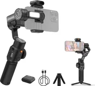 Selfie stick - ZHIYUN SMOOTH 5S AI COMBO Ręczny 3-osiowy stabilizator gimbala do vlogów z telefonem Anti-Shake Al Tracking Sterowanie gestami Wbudowane światło wypełniające LED z mini statywem Maks. udźwig 300 g Zamiennik do smartfonów iPhone 15/14/13/12 z systemem Android - miniaturka - grafika 1
