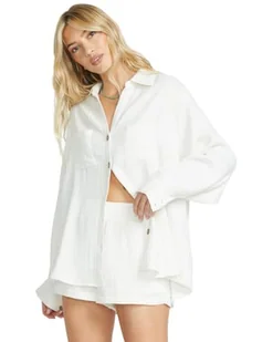 Billabong Sweter Swell Bluzka Damska Biała XL - Bluzki damskie - miniaturka - grafika 1
