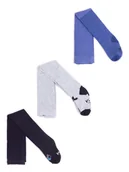 Rajstopy - Rajstopy Chłopięce Bawełniane We Wzory 3Pak 56-62 Yoclub - miniaturka - grafika 1