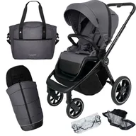 Wózki dziecięce - Muuvo wózek 2w1 QUICK 3.0 Steel Grey - miniaturka - grafika 1