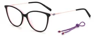 Okulary korekcyjne, oprawki, szkła - Okulary korekcyjne Missoni MMI 0063 3H2 - miniaturka - grafika 1