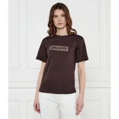 Koszulki i topy damskie - Patrizia Pepe T-shirt | Regular Fit - miniaturka - grafika 1