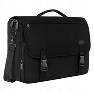 Torby męskie - Torba biznesowa na laptopa / dokumenty 15.6'' Matein 1194 Czarna - miniaturka - grafika 1
