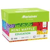 Zabawki konstrukcyjne - Mario-inex Klocki konstrukcyjne 500 elementów z kartami. Mini Waffle - miniaturka - grafika 1